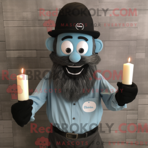 Black Scented Candle mascot...