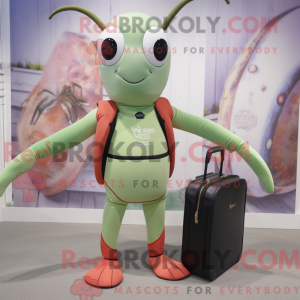 Olive Lobster Bisque mascot...