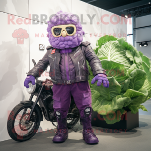 Purple Cabbage maskot...