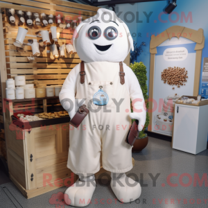 White Chocolate Bars maskot...