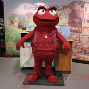 Maroon Frog...