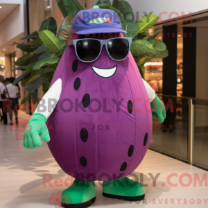 Postava maskota Purple...