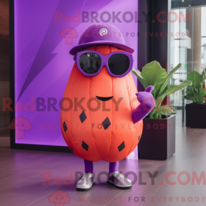 Lilla vannmelon maskot...