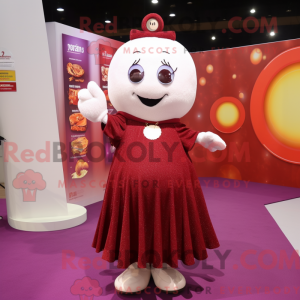 Maroon Pendant mascot...