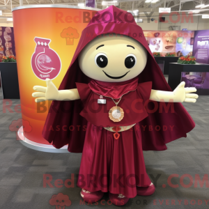 Maroon anheng maskot...