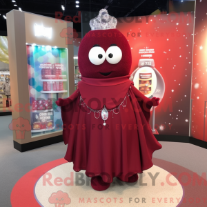 Maroon Pendant maskot...