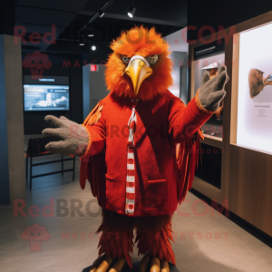 Red Eagle maskot drakt...