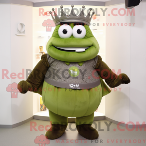 Olive King mascotte kostuum...