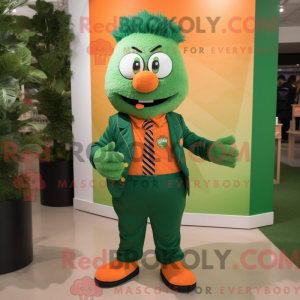 Forest Green Orange mascot...