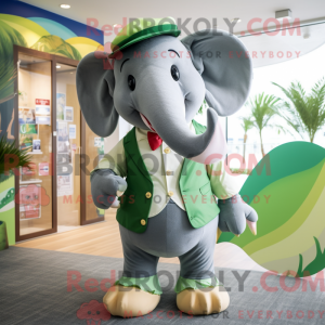 Olive Elephant maskot...