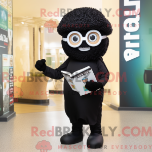 Black Falafel mascot...