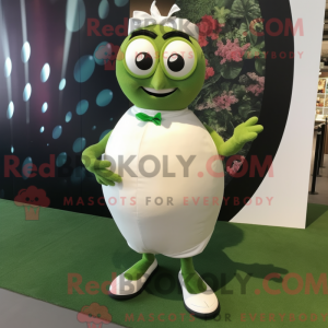 Olive Rugby Ball maskot...
