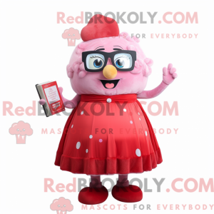 Red Ice Cream maskot...