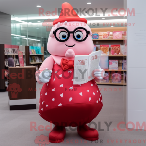 Red Ice Cream maskot...