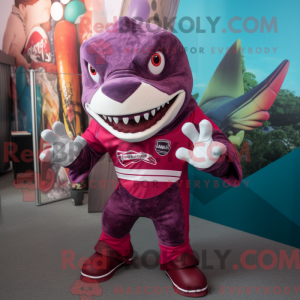 Magenta Megalodon máscara...