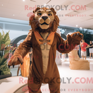 Disfraz de mascota Smilodon...