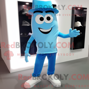 Disfraz de mascota Sky Blue...