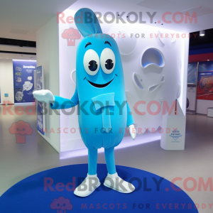Postava maskota Sky Blue...