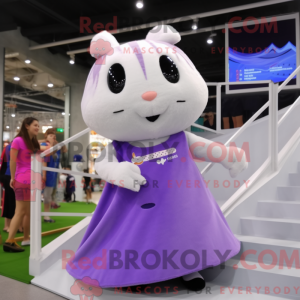 Lavendel Hermelin maskot...