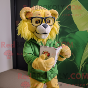 Lime Green Lion...