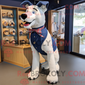 Navy Dog maskot...