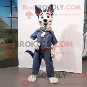 Navy Dog Maskottchen Kostüm...