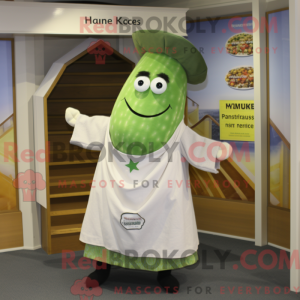 Agurk maskot drakt karaktär...