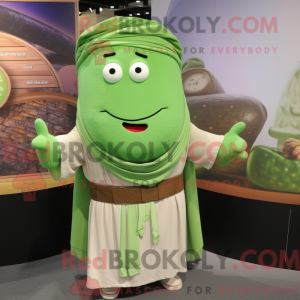 Agurk maskot drakt karaktär...