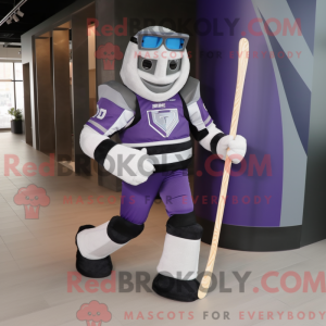 Lavender Ice Hockey Stick...