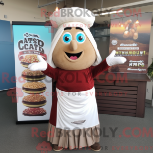 Brown Clam Chowder maskot...