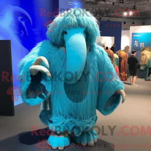 Figura de máscara de mamute...