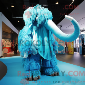 Disfraz de mascota Cyan...