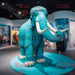 Disfraz de mascota Cyan...