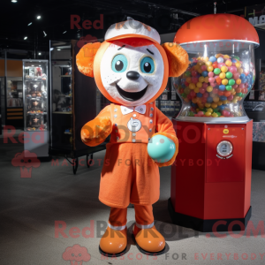 Postava maskota Orange...