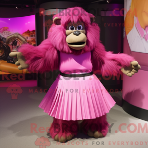 Disfraz de mascota Magenta...
