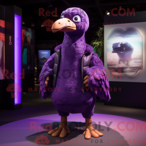 Lilla Dodo Bird maskot...