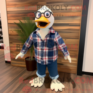 Navy Geese maskot...