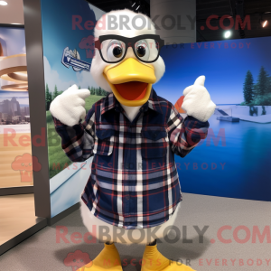 Navy Geese maskot...