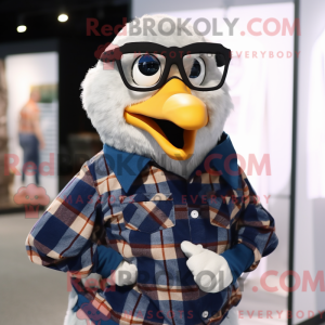 Navy gæs maskot kostume...