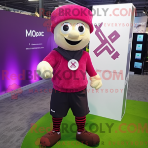 Postava maskota Magenta...