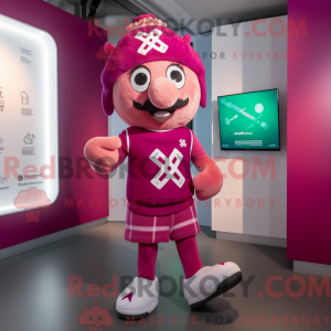 Magenta Celtic Cross...
