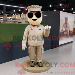 Beige legermilitair...