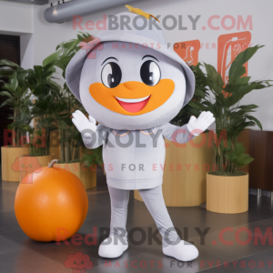 Silver Grapefruit mascot...