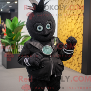Costume mascotte d aas noir...