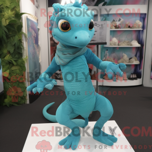 Blågrønn Geckos máscara de...
