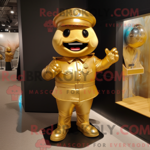 Costume mascotte d officier...