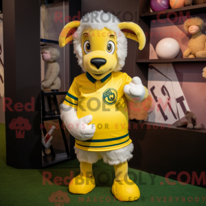 Citrongul ram maskot...