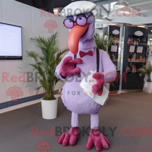 Costume mascotte de flamant...