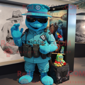 Turquoise Para Commando...