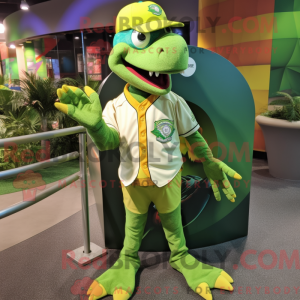 Limegrønn...